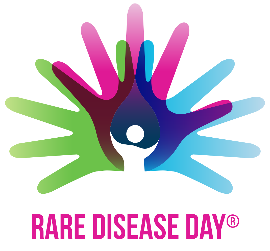 Colorful logo for Rare Disease Day